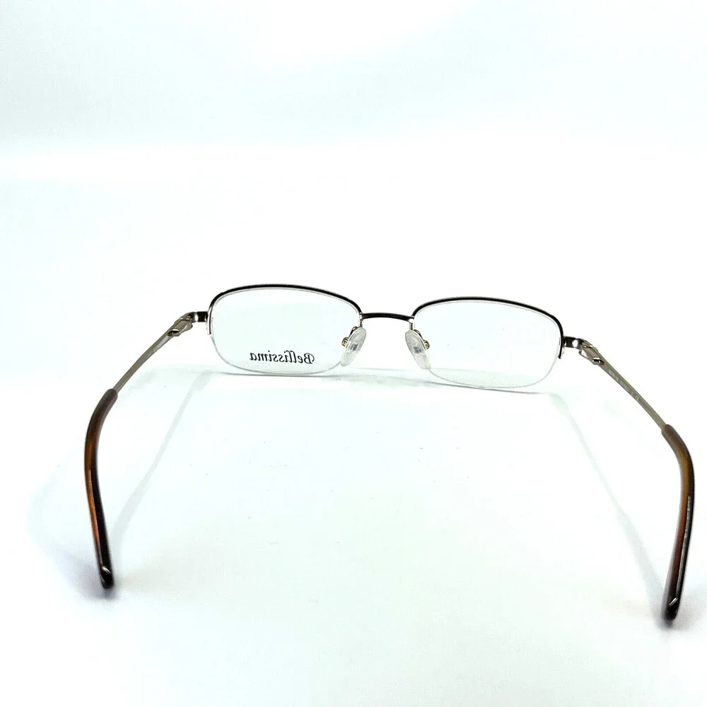 Bellissima Eyeglasses BL630 Gold Oval Full Rim Frames 53-16-135